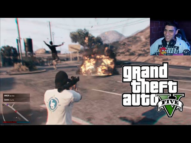 2 LOCOS SUELTOS EN GTA 5    - sebaswarplay