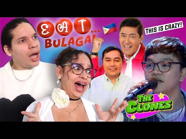 The Most UNHINGED Singing show in the WORLD! Latinos react to Eat Bulaga - The Clones