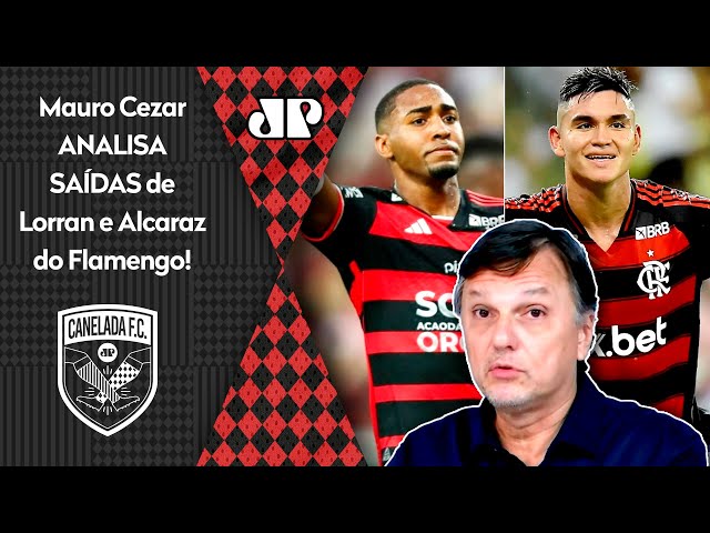 "É TUDO MUITO ESTRANHO!! O Flamengo SE SUBMETEU a..." Mauro Cezar COMENTA SAÍDAS de Alcaraz e Lorran