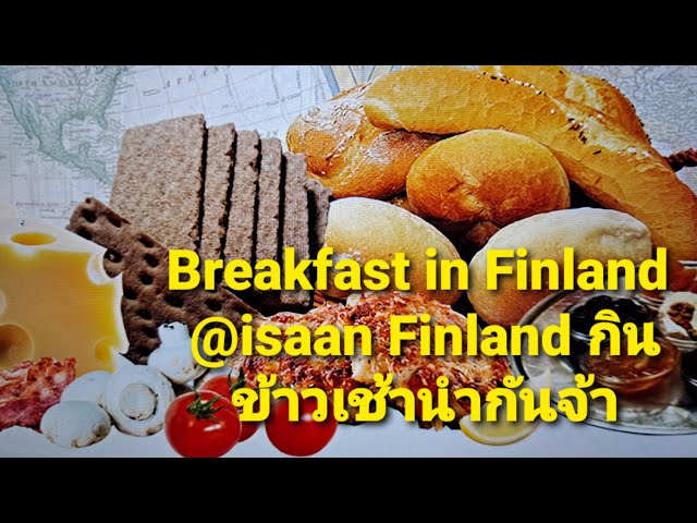 Aamiaisen valmistus.  Breakfast in Finland.@IsaanFinland