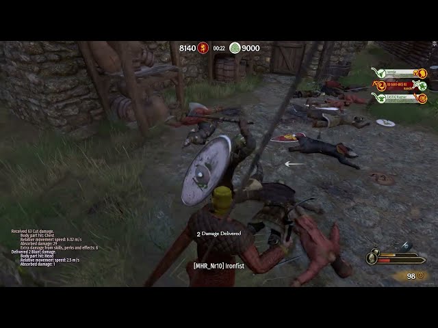 Mount & Blade II Bannerlord - Online Battle 60 People - Vlandia vs Battania 2k 60fps