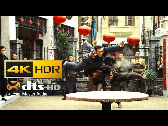 Ip Man (2008) - Jin vs. Master Liu - [4k, Ultra HD, HDR] w/ subs