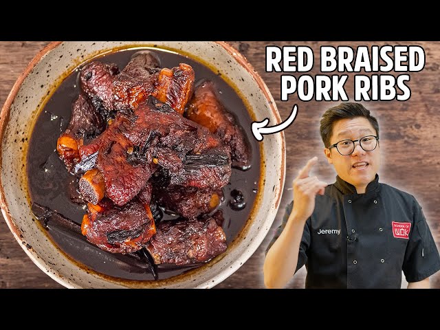 Melt-in-Your-Mouth Red Braised Pork Ribs Recipe!