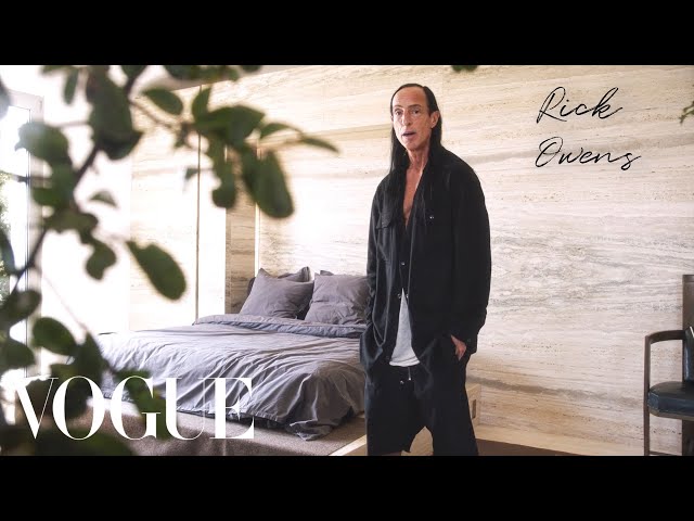 Inside Designer Rick Owens’s Minimalist Home Filled With Wonderful Objects | Vogue