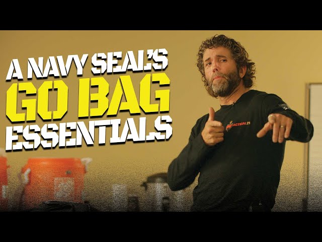 Build the Ultimate Go Bag with SEAL Veteran Jason Redman