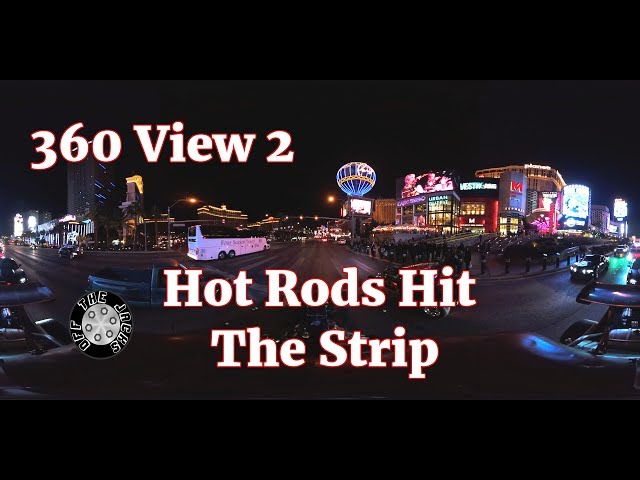 Las Vegas Strip Car Cruise in 360 ep. 2