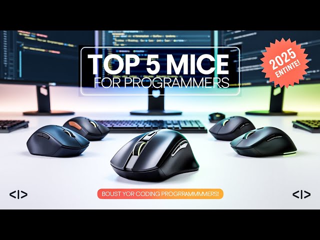 Top 5 Best Mouse for Programmers and Developers In 2025!