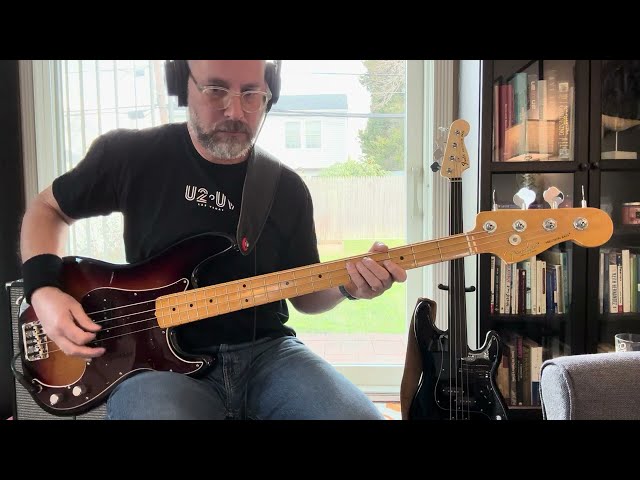 U2 - "Who's Gonna Ride Your Wild Horses (Temple Bar Remix -Single Version) Bass Cover