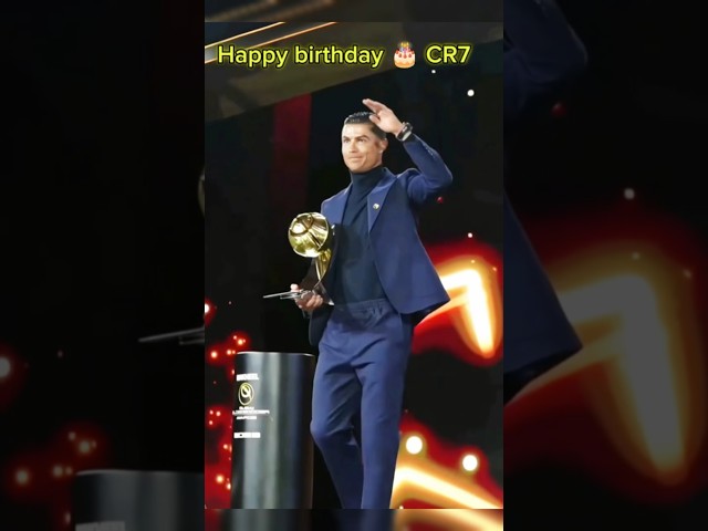 Happy 40th birthday 🎂 CR7