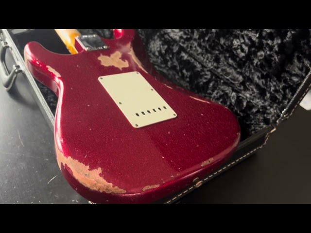 Fender Custom Shop Wildwood WW10 Dealer Select Stratocaster 61 Reissue Heavy Relic Red Sparkle 2022