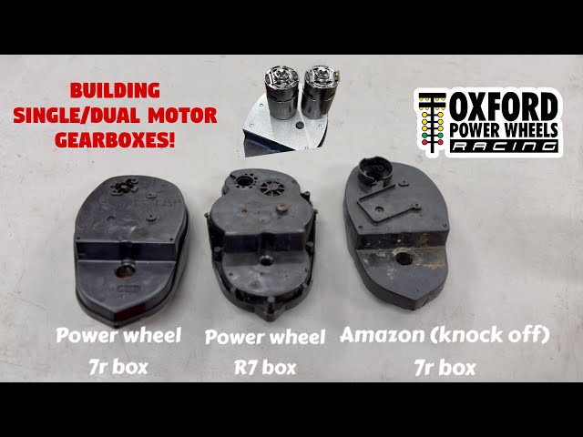 Power wheel first gear delete with dual motor plate!