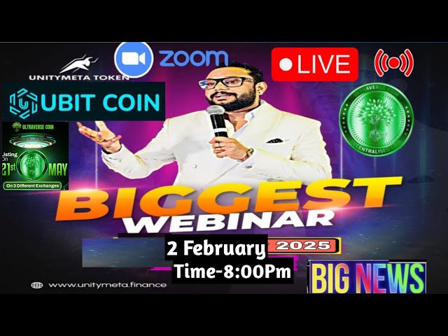 Mr Brij Mohan Sir Live Today | Ubit & Ultravers Coin Zoom Meeting | Creator Brij Mohan Singh Live