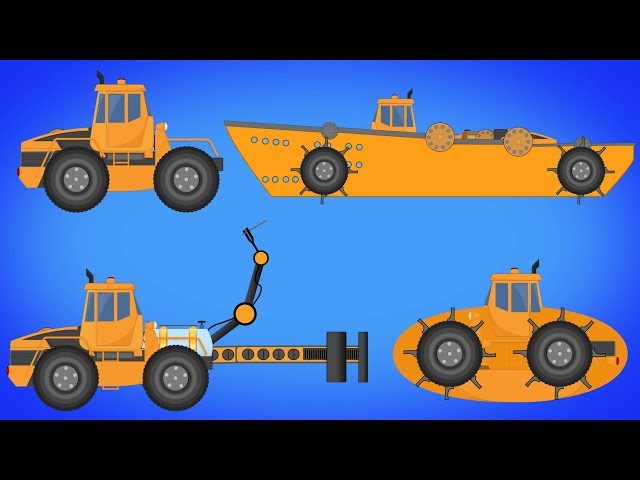 Transformer | Ship | Submarine | Welding Truck | Video For Kids