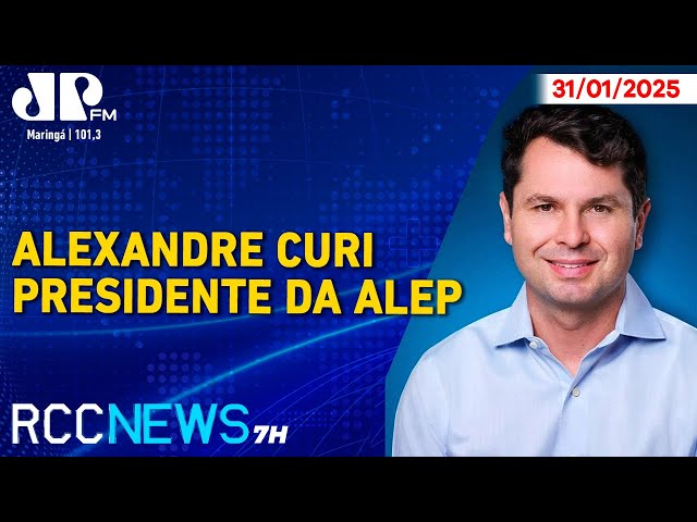 RCC News 7h |31/01| Entrevista com Alexandre Curi, presidente da ALEP