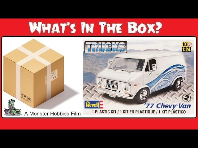 What's In The Box? The 1977 Chevy Van by Revell - A Model Car Unboxing Video