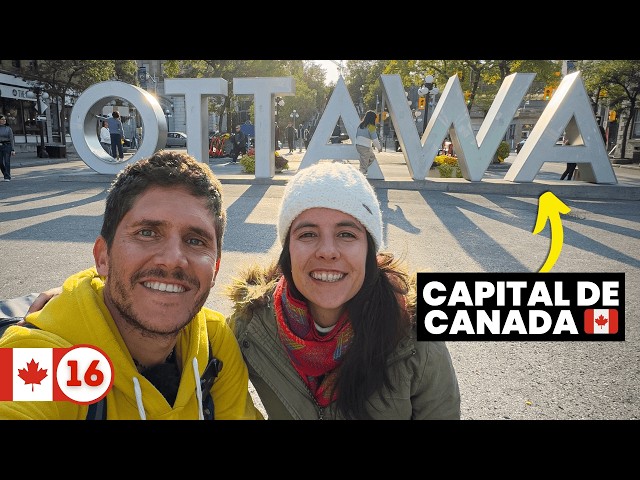 La ciudad MÁS LINDA que conocimos en este país 👉 Así es OTTAWA, la capital de CANADÁ 🇨🇦 Ep.16