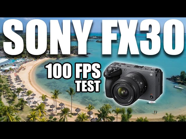 Sony FX30 100fps Test Footage - First Slow Motion Test