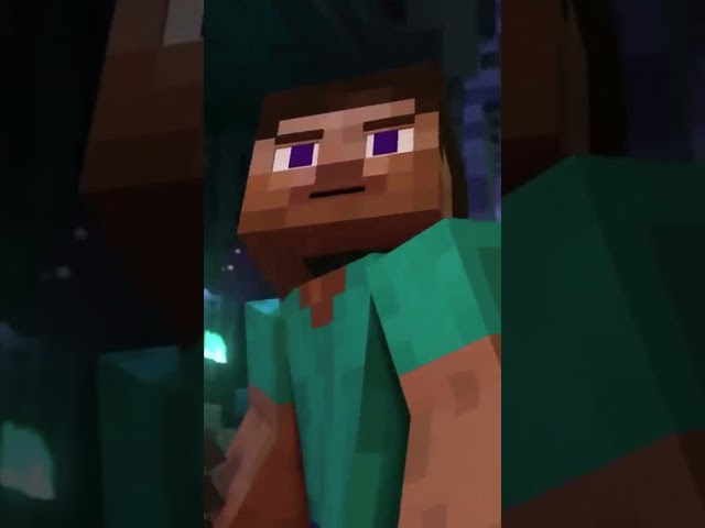 Minecraft Steve VS Herobrine #minecraft #shorts