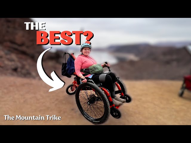 Hoover Dam Historic Hiking Trail on a Mountain Trike Wheelchair