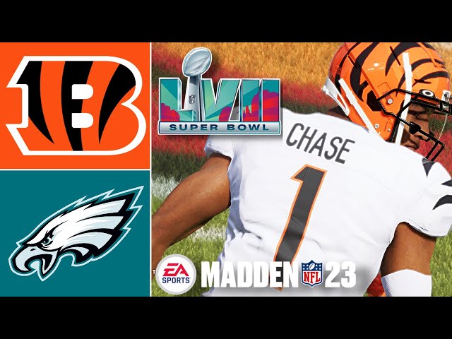 Eagles vs. Bengals Super Bowl LVII Simulation | Madden 23 Gameplay PS5