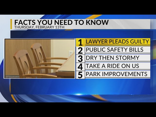 KRQE Newsfeed: Guilty plea, Public safety, Stormy weather, Uber discount, Park improvements