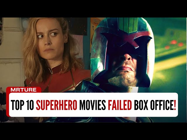 Top 10 Superhero Movies That Deserved to Be Box Office Hits, But Were the Most Unsuccessful!