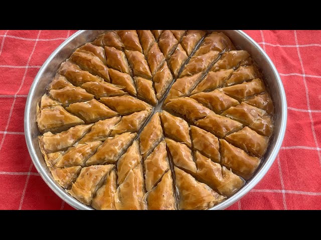 BU TATLININ YAPIMINA HERKES HAYRAN KALDI❗️YİYENLER TARİF İSTEDİ💯En KOLAY En ÇITIR Baklava Tarifi