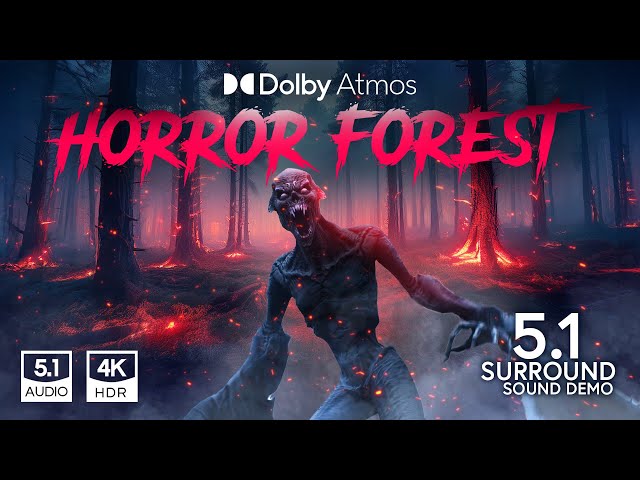 HORROR FOREST | Dolby Atmos Surround Sound Demo I Spatial experience