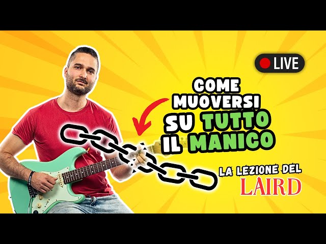 Come Muoversi su TUTTO il MANICO della Chitarra - Lezioni di Chitarra LLDL 5