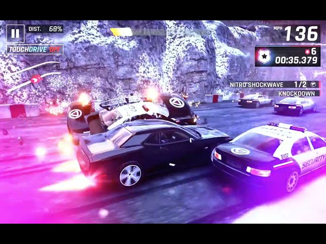 Dodge Challenger(SRT).VS POLICE||AsphalT9|| DX PLYS||EDIT