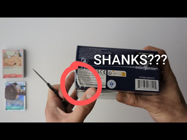 MANGA SHANKS, PLEASE DONT BE IN THE DAMAGED BOX