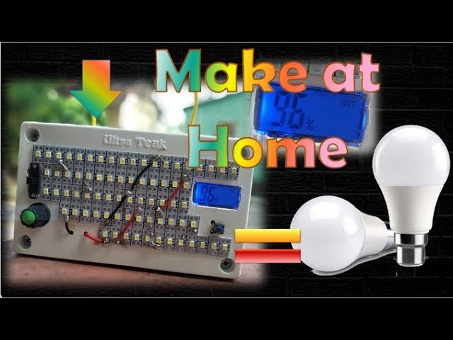 Home made Multi Functional Light with smart Display