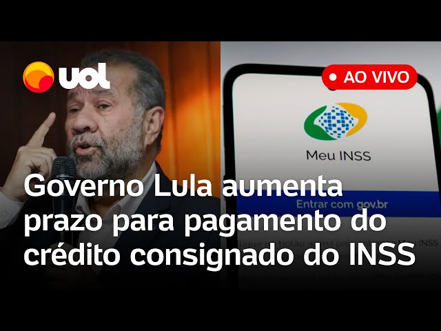 INSS: Governo Lula anuncia aumento do prazo para pagamento de crédito consignado de aposentados