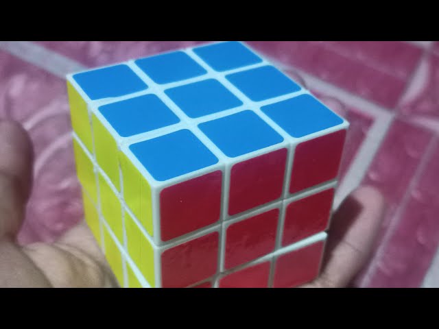 RUBIX CUBE PUZZLE MIND GAME TECHNIQUE 🤔🤔🤔