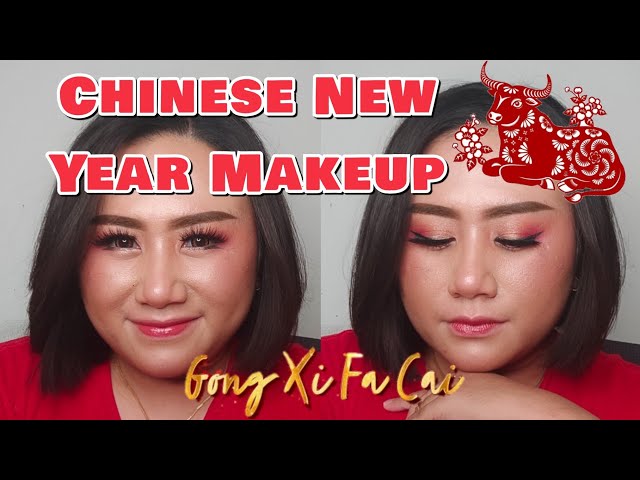 Tutorial Makeup Untuk Imlek || Tutorial Chinese New Year Makeup