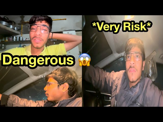 Driving experience *Dangerous*😱| VLOG NO.27