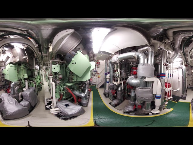 Maersk Inventor | 360 Tour | Engine Room