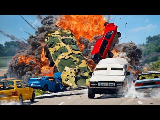 GRAND HEIST │ Extreme BeamNG.Drive Car Chase