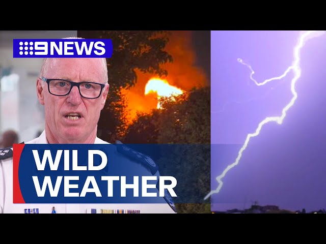 Clean-up underway as 'dynamic’ storm conditions lash Victoria | 9 News Australia