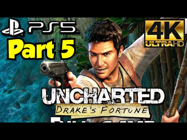 Uncharted 1 ps5 gameplay 4k part 5 #uncharted #ps5gameplay #4k