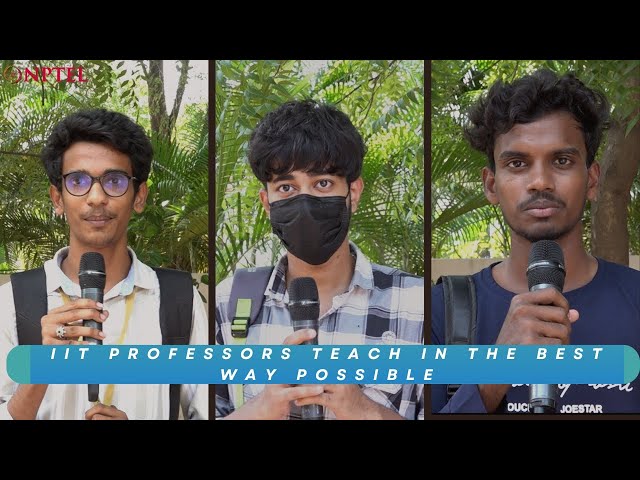 Urban Transportation, Ethical Hacking, B2B NPTEL Courses - Learners' Feedback | Tamil