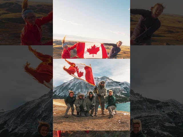 National Flag of Canada Day — February 15 #CanadianFlag #FlagDay #Shorts | Parks Canada