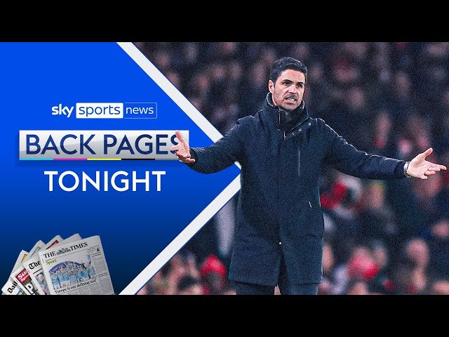 Arteta disappointed with Arsenal's transfer window | Back Pages Tonight