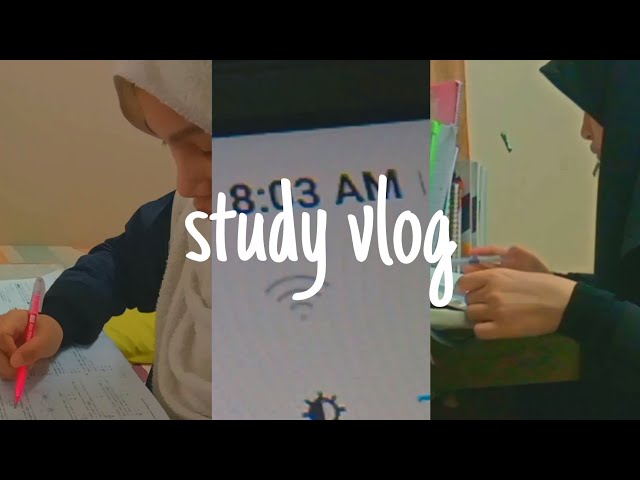 study vlog + a day in my life || Malaysia🇲🇾