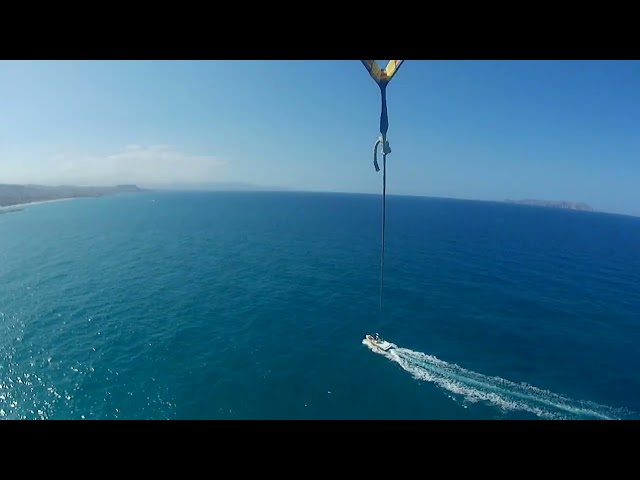 Parasailing at Crete