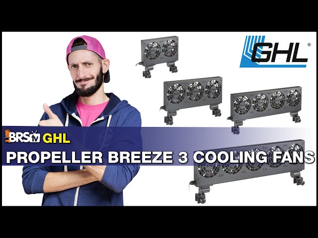 How to Cool Down Your Reef Tank Fast? With Large Fans Like GHL Propeller Breeze 3