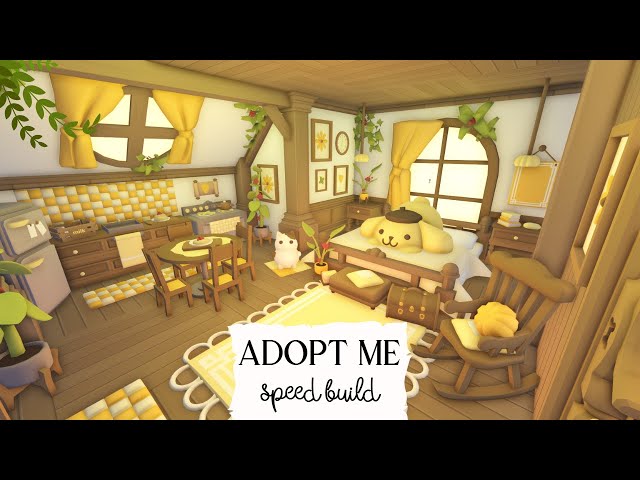 Pompompurin Sanrio House Speed Build 🍮 Roblox Adopt Me!