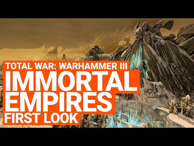 Total War: WARHAMMER III - Immortal Empires Map First Look