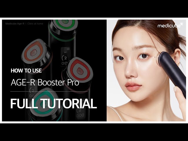 [MEDICUBE] How to use AGE-R Booster Pro