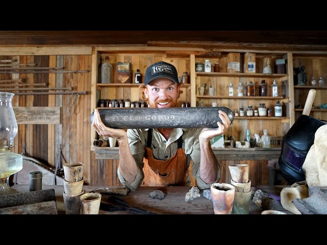 Making Silver From Ore I Found In An Abandoned Mine